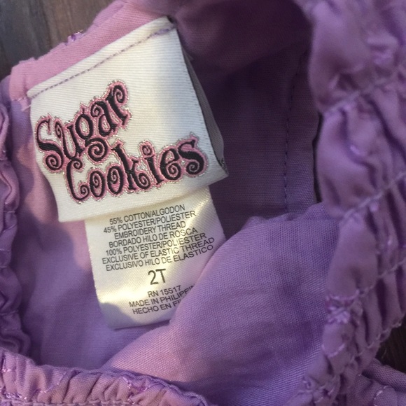 Sugar Cookies Toddler Girl shorts and Top Set 2T - Picture 5 of 8